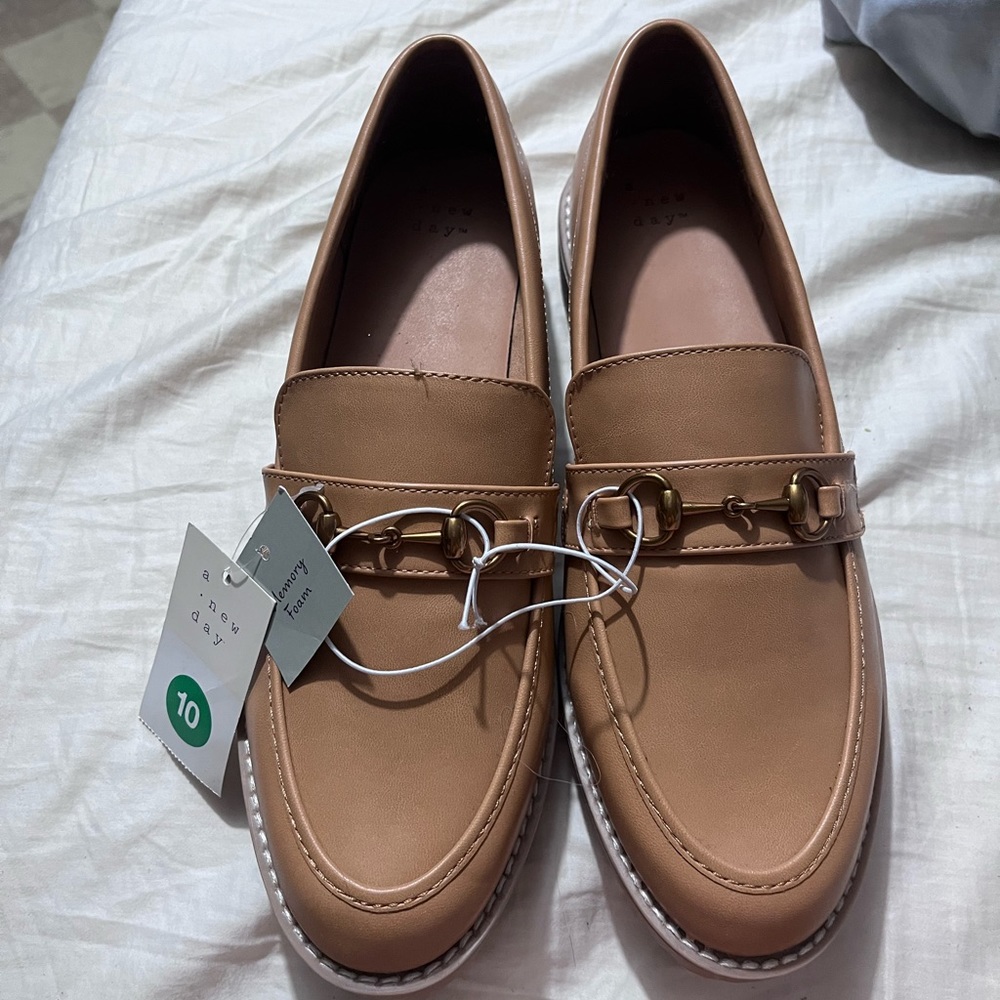 New tan loafers very comfy